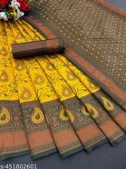 Banarasi Silk Zari Woven Saree for Women 