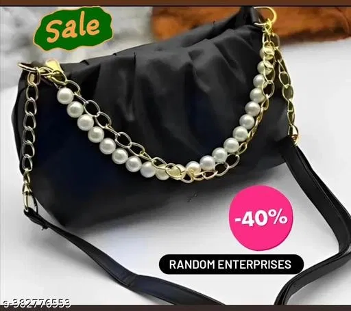 Crossbody Bags & Sling Bags for Women (Black)