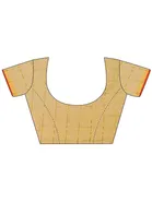 सिद्धिदाता टेक्सटाइल विमेंस कोटा डोरिया कॉटन चेक्स साड़ी विद अन-स्टीट्च्ड ब्लाउज पीस 