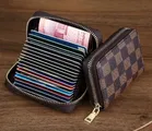 PU Leather Card Holder Wallet for Women 