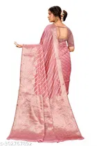 Organza Zari Woven Saree for Women 
