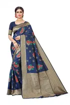 Jacquard Embellished Saree for Women 