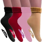 Faux Fur Ankle Length Socks for Women 