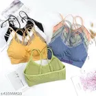 Solid Bow Backless Camisole for Women, Pack of 2 