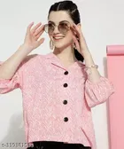 Poly Rayon Printed Kurti for Women 