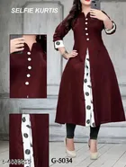 Khadi Cotton Solid Kurti for Women 
