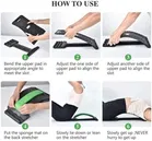 Back Massager Lumbar Support Stretcher Spinal Pain Relieve Back / Lumbar Support  