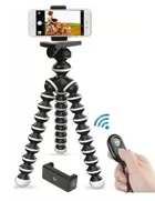 Fully Flexible Octopus Gorilla Tripod (Black, 13 Inch) (SK-72)