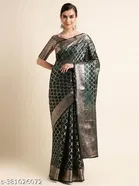 Organza Zari Woven Saree for Women 