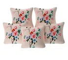 Cotton Cushion Covers (Multicolor, 16x16 inches) (Pack of 5)