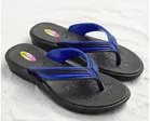 Slippers for Women, Black & Blue 