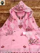 Embroidered Unstitched Suit for Women 