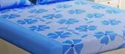 Polycotton Double Bedsheet with 2 Pillow Cover 