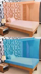 Polyester Single Bed Mosquito Net 