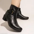 Shoetopia Girls Boots - Black 