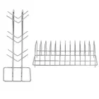Stainless Steel Cup Stand & Plate Stand For Kitchen 