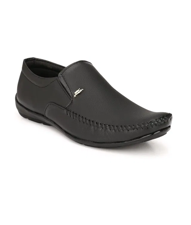 Formal Shoes for Men (Black, 8)