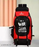 Hiking Backpack for Men & Women (Red & Black)