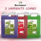 Combo of Divyamrut Tuberose with Strawberry & Green Tea Hand Wash (1000 ml, Pack of 3)