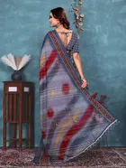 Georgette Printed Saree for Women 