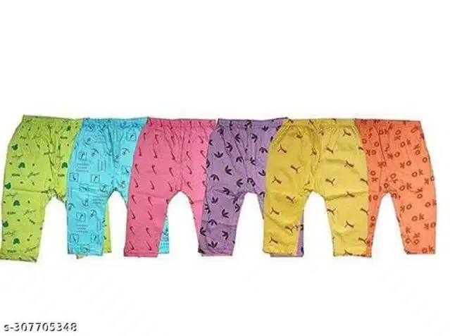 Cotton Pyjama for Kids (Multicolor, 6-9 Months) (Pack of 6)