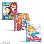 BOOKFORD Fairy Tale Shaped Board Book | Beauty and the Beast,  The Princess and the Pea, and Thumbelina  | for kids | fairy tales | story books | 