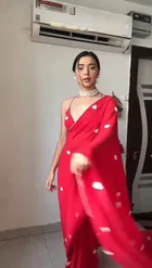 Georgette Embroidery Saree for Women 