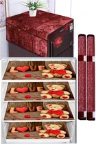 Knit 7 Pcs Fridge Cover Set 