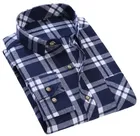 Full Sleeves Checkered Shirt for Men (Multicolor, 40)