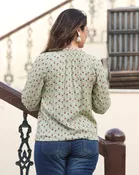 Rayon Printed Top for Women 