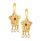 Alloy Gold Plated Earrings for Women 