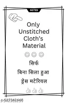 Art Silk Churidar Material Dress for Women, Pack of 3 