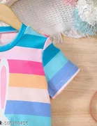 Hosiery Cotton Printed Clothing Set for Kids, Multicolor 