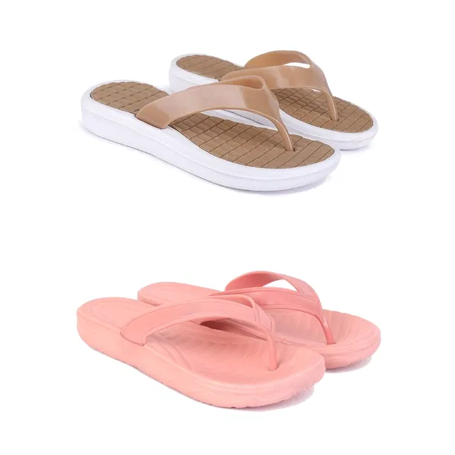 Heels for Women (Multicolor, 6) (Set of 2)