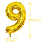 Foil Balloon for Birthday Celebration, No. 99 