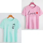 Cotton Blend Round Neck T-Shirt for Women, Pack of 2 (Multicolor, Xxs)