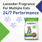 Purepet Clumping Lavender Fragrance Cat Litter 