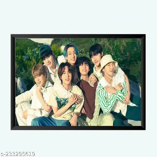 Plastic Photo Frame (Multicolor, 5x7 inches)