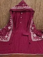 Jacquard Unstitched Dress Material for Women 