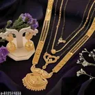 Mangalsutra Set Gold Long for Women