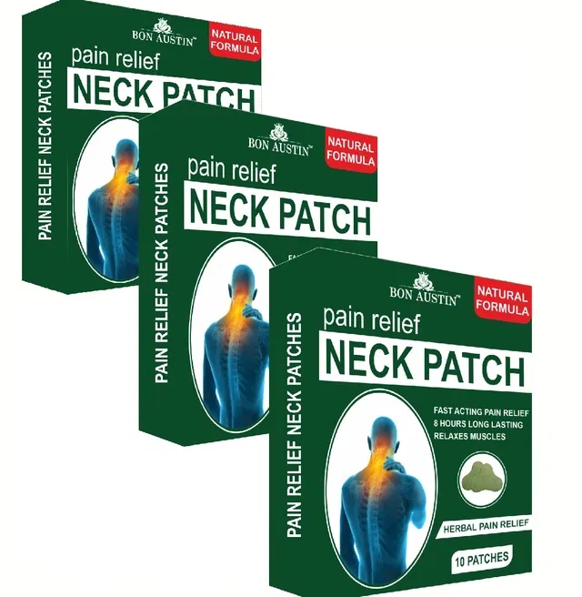 Bon Austin Neck Pain Relief 10 Pcs Heat Patches (Pack of 3)