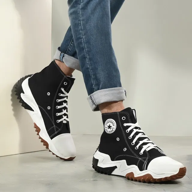 Sneakers for Men (Black & White, 8)