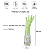 PVC Dishwashing Cleaning Gloves