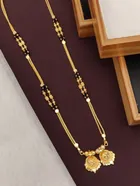 Alloy Gold Plated Mangalsutra for Women (Gold)