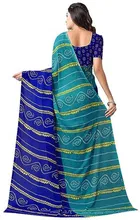 Georgette Bandhini Saree for Women 