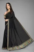 SVB Saree Vichitra Silk Saree With Jacquard Blouse 
