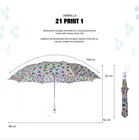 CITIZEN 2 Fold Printed Umbrella 