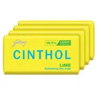 Cinthol Lime Soap 4X40 g (Pack Of 4)