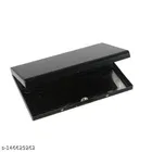 Metal Business Card Holder, Black