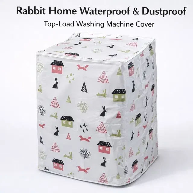 Rabbit Home Waterproof and Dustproof top-load washing machines cover